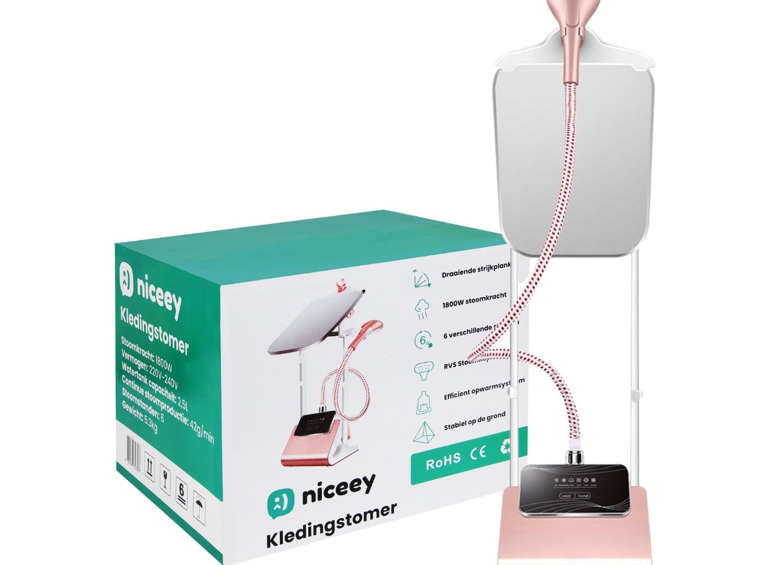 Deal Donkey - Niceey Kledingstomer Met Strijkplank Deal Donkey - Niceey Kledingstomer Met Strijkplank