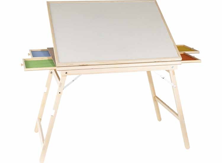 Haushalt 66232 - Puzzelplaat met opberglades en poten - 1.500 Stukjes - 89,5 x 69 x 74,5 cm