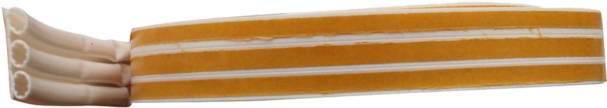 Ellen Tochtband - Kunststof - 9 x 7 mm x 6 m - Wit