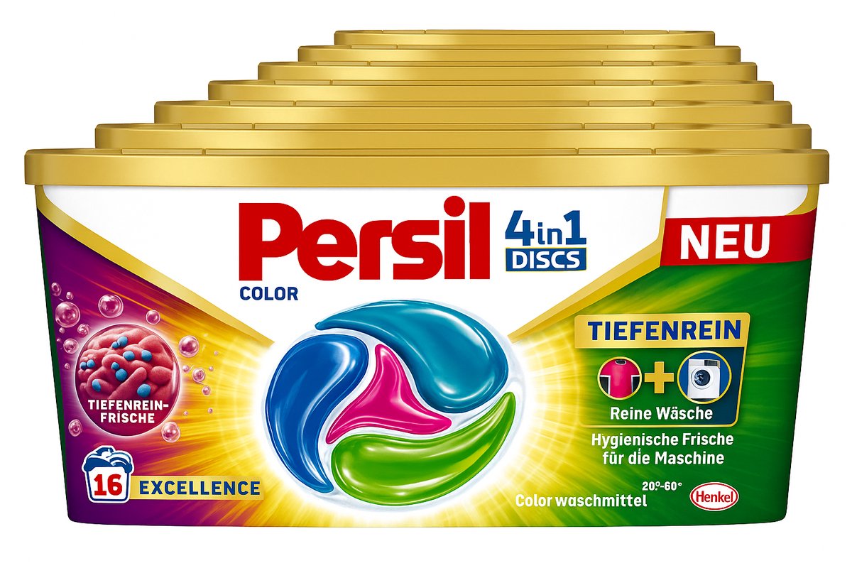 96 Persil 4 in1 Color Wasmiddel Pods - Voor Gekleurde Was