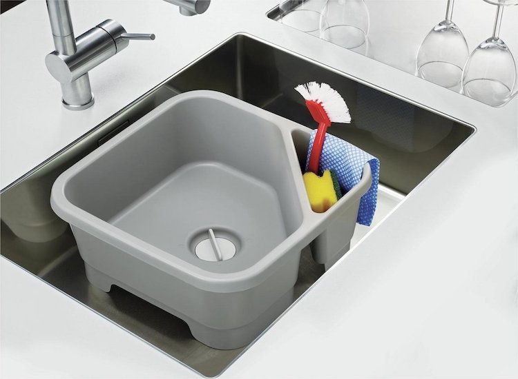 Joseph Joseph Duo Afwasteil - Met Stop - Grijs
