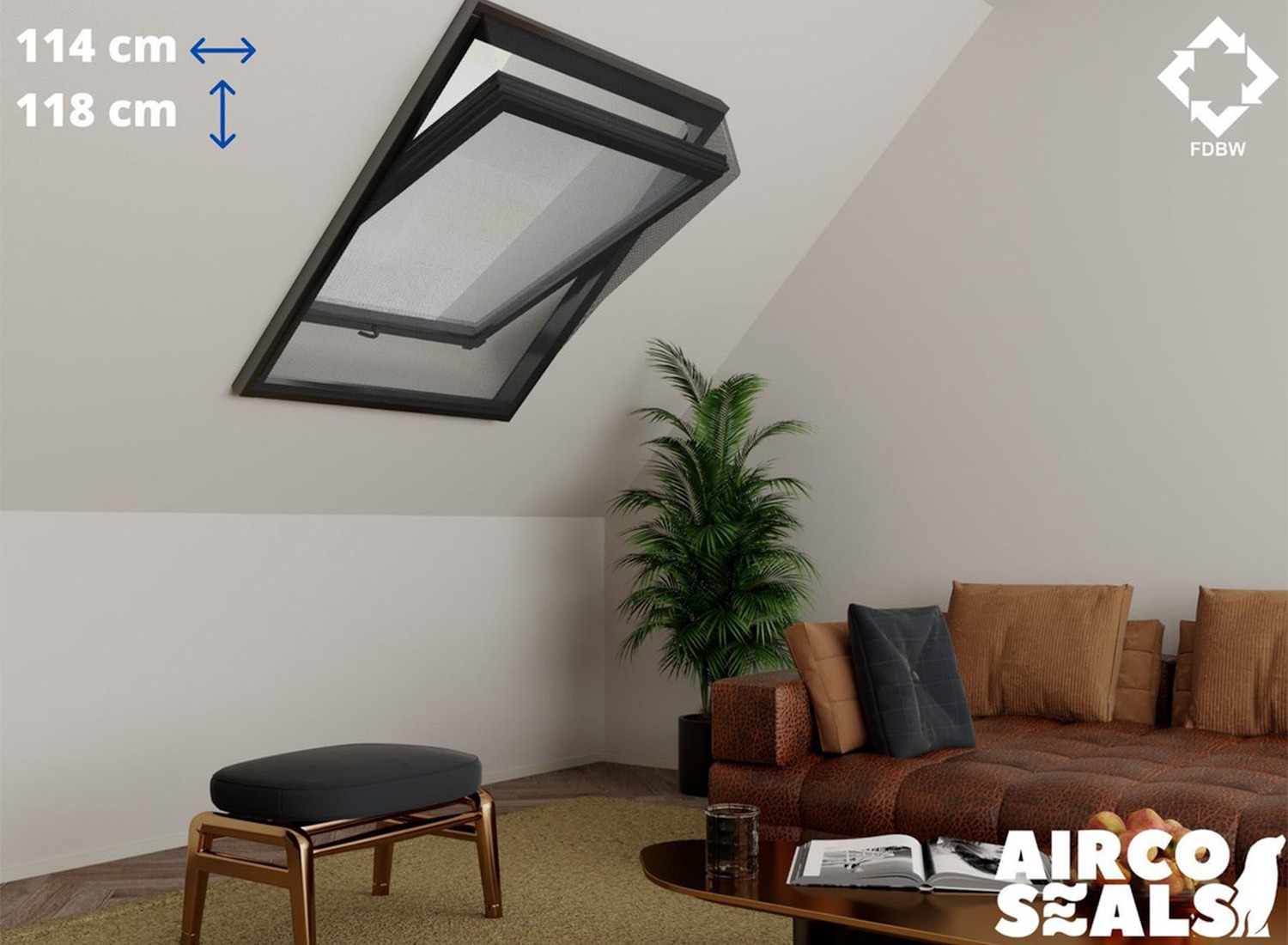 Insecten Hor Dakraam - 114 x 118