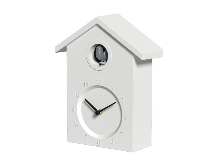 Nexxt Koekoeksklok Instelbaar Volume - Wandmodel - Wit