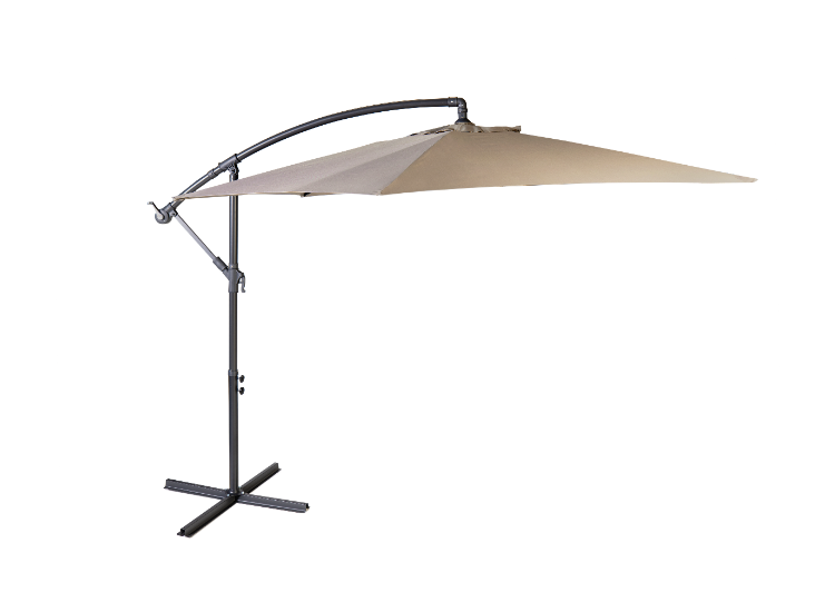 Nexxt Parasol Zwevend 3 meter - Taupe