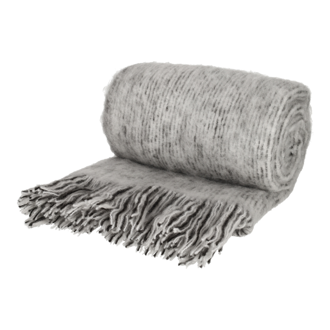 Jens Living Plaid Mohair - Grijs