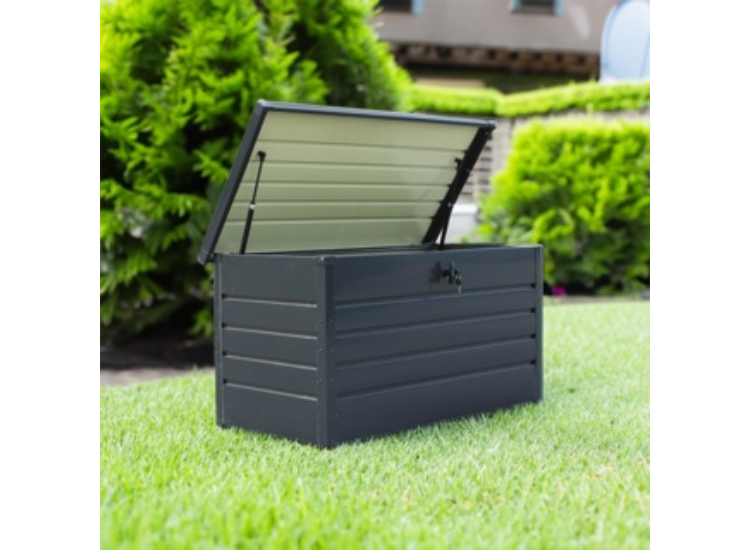 Deal Donkey - Garden Hero Tuin Opbergbox - 350 Liter - Staal - 120 X 61 X 63 Cm - Met Slot Deal Donkey - Garden Hero Tuin Opbergbox - 350 Liter - Staal - 120 X 61 X 63 Cm - Met Slot