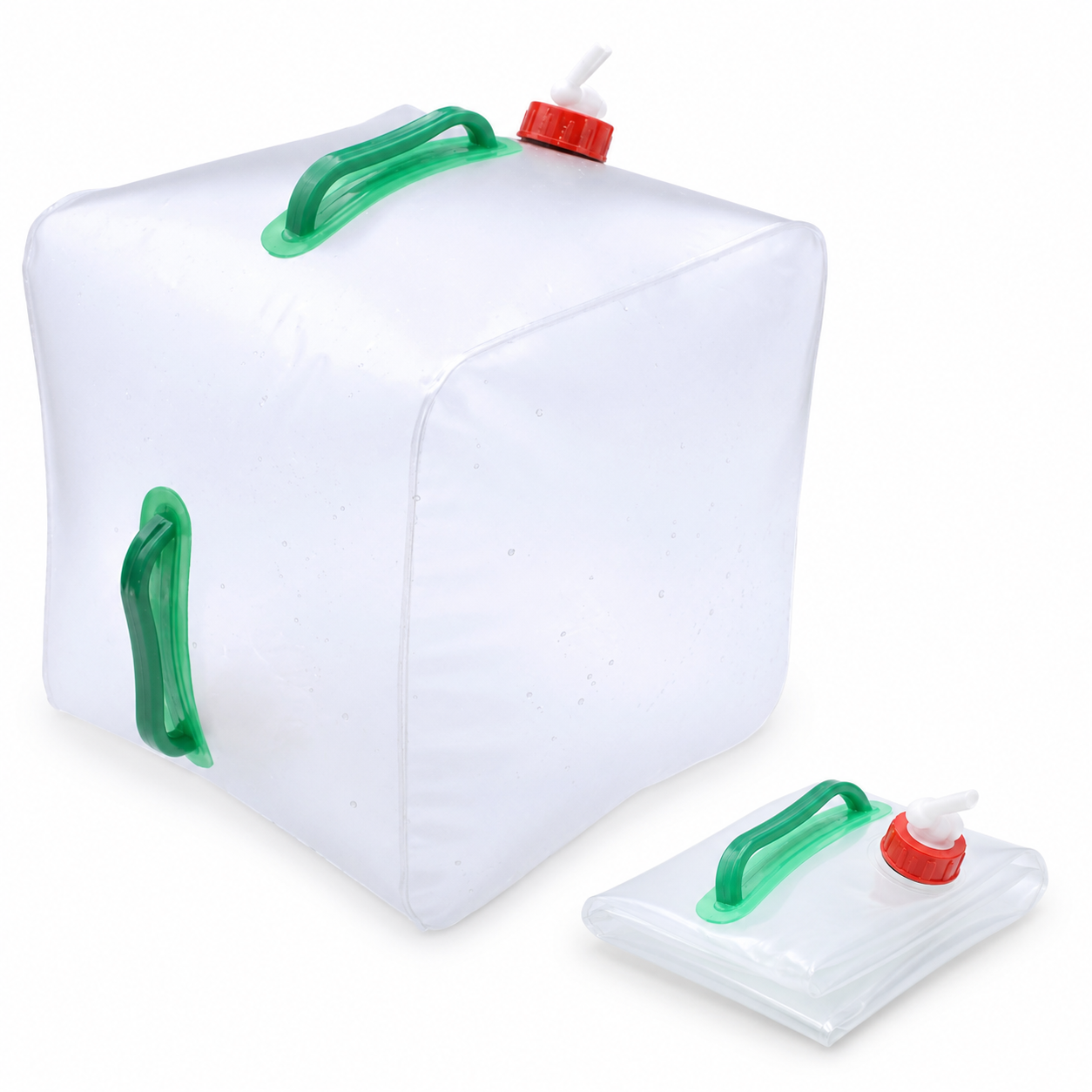 Jonska Watercontainer 20 liter met Kraan - Transparant
