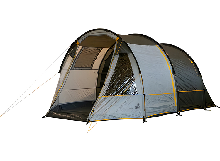 Afbeelding van Redwood Apex 260 - Familie tunnel tent 3-persoons - Grijs