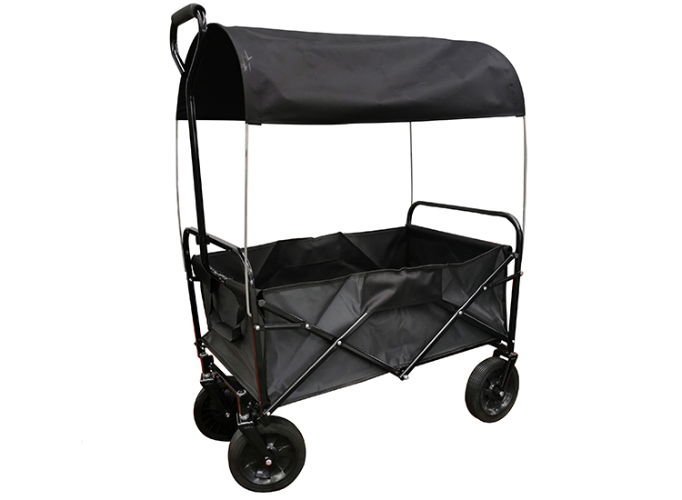 Fedec Bolderwagen met dak en PVC wielen
