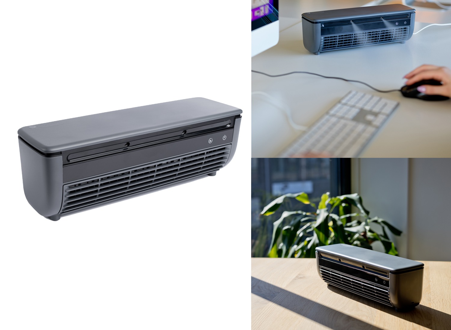 Deal Donkey - Nexxt Aircooler En Mist Ventilator - 3 Snelheden - Zilvergrijs Deal Donkey - Nexxt Aircooler En Mist Ventilator - 3 Snelheden - Zilvergrijs