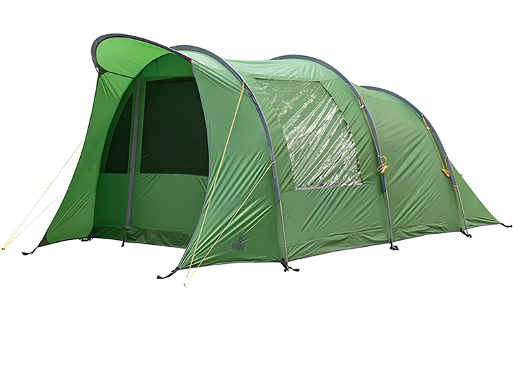 Redwood Stony Pass 260 Tent - Familie Tunnel Tent 4-persoons - Groen