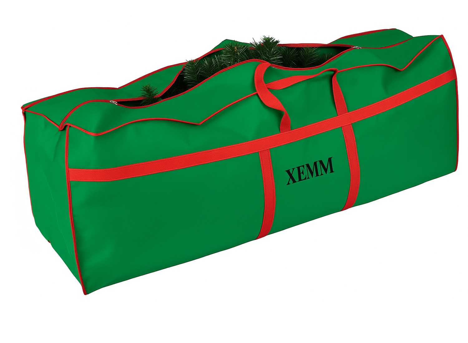 XEMM Kunstkerstboom Opbergtas - 120x43x25cm - Groen