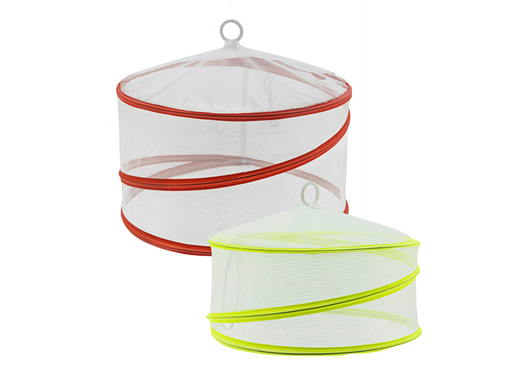 Hi Afdekhoezen voor eten - Vliegenkap - 2 stuks - 34,5 & 30 cm