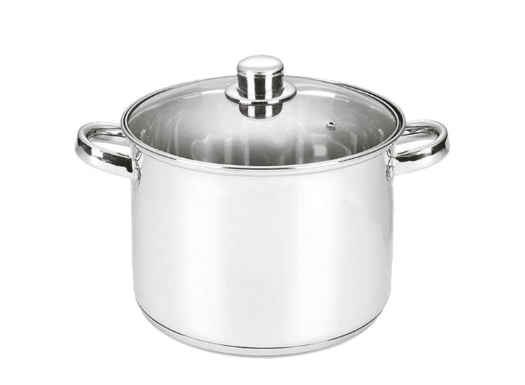 Michelino RVS Soeppan - 12 Liter - Ø28 x 22 cm afbeelding