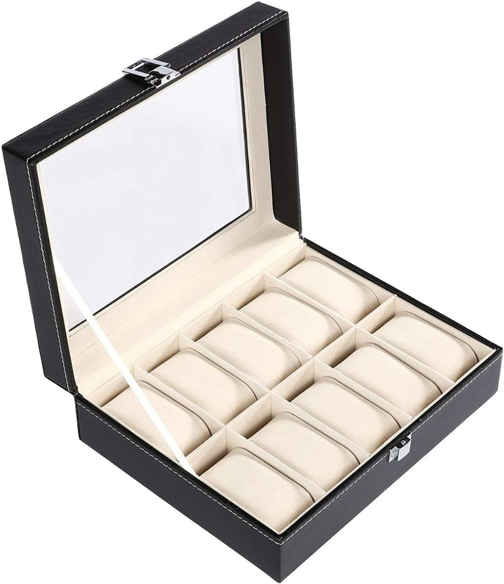 Lowander Horlogebox - Voor 10 Horloges afbeelding