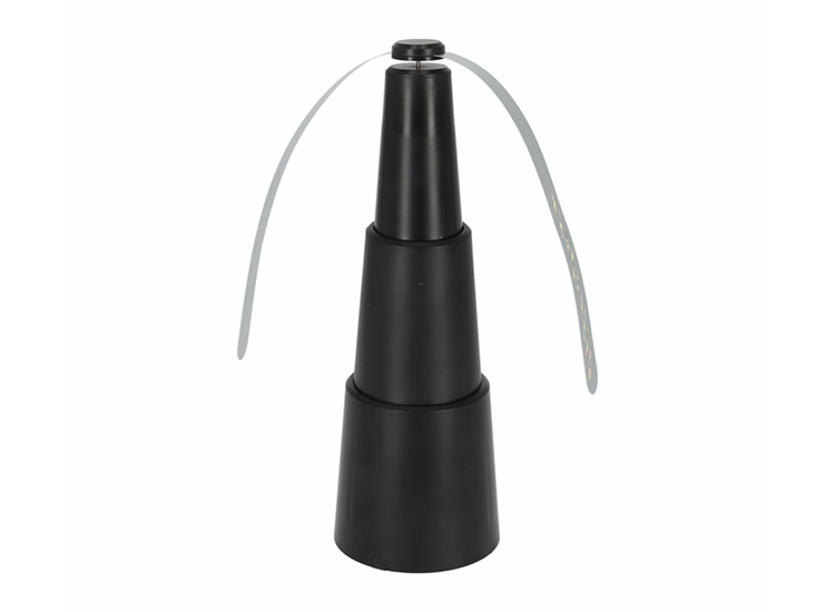 JONSKA Vliegenverjager - Voor op tafel - ∅8 x 25,5 cm - Zwart