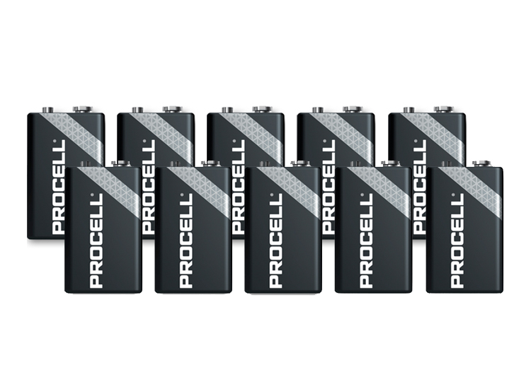 Afbeelding van 10 Procell 9V Batterijen
