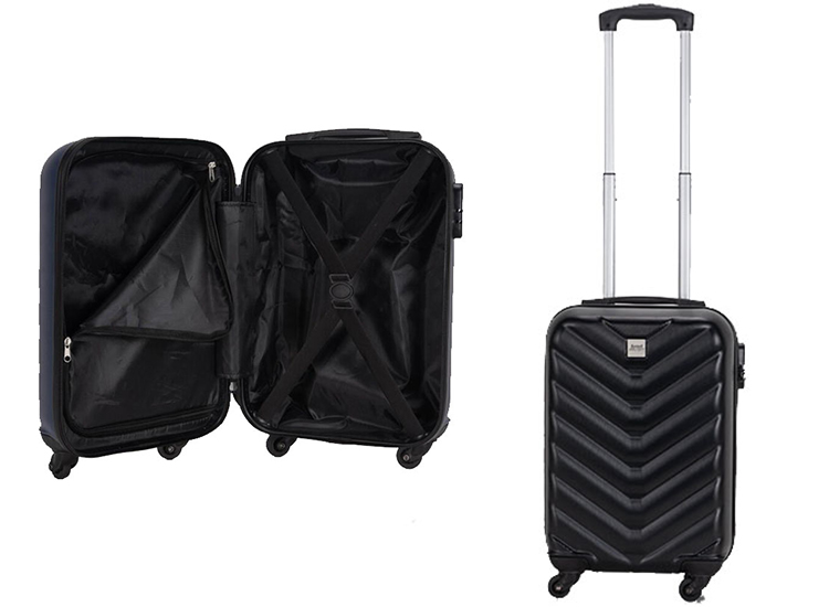 Deal Donkey - Sunset Luggae Handbagagekoffer - Reiskoffer - Trolley - Zwart