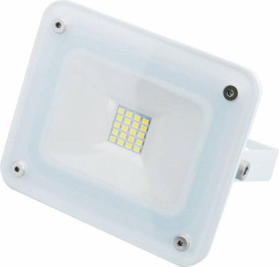 Höfftech ledstraler 10W Slim Line Floodlight IP65 Moderne buitenlamp Wit