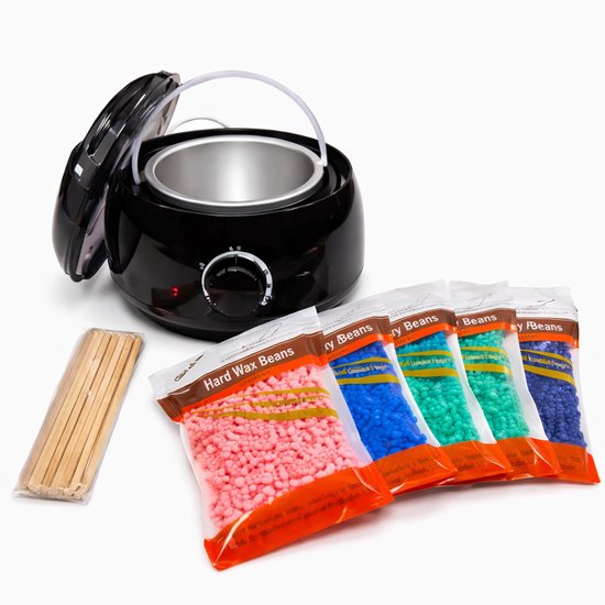 Deal Donkey - Xemm Ontharingsapparaat Set - Wax Apparaat Ontharing - Wax Beans - Wax Heater