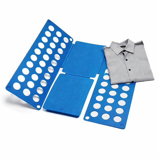 XEMM Kleding vouwplank - 70 x 50 cm - Blauw