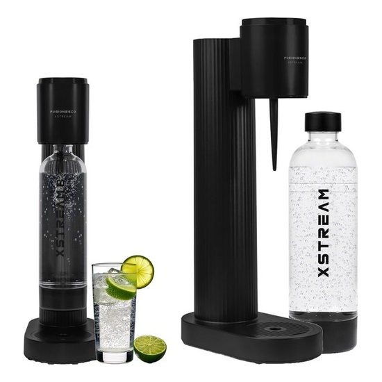 JAP Appliances XStream Bruiswatertoestel met PET fles 1L - Zwart