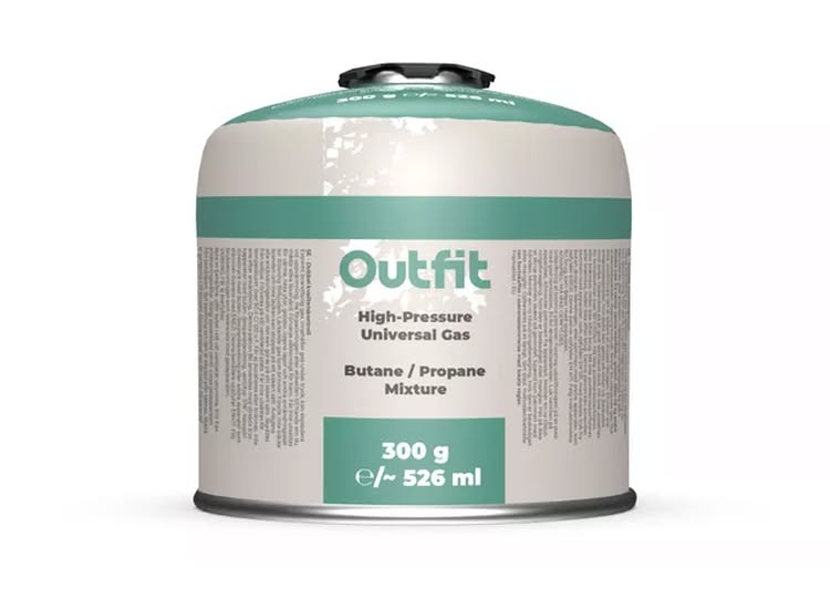 Outfit Universele Gaskartouche 450 g Butaan/Propan - 7/16” Schroefventiel