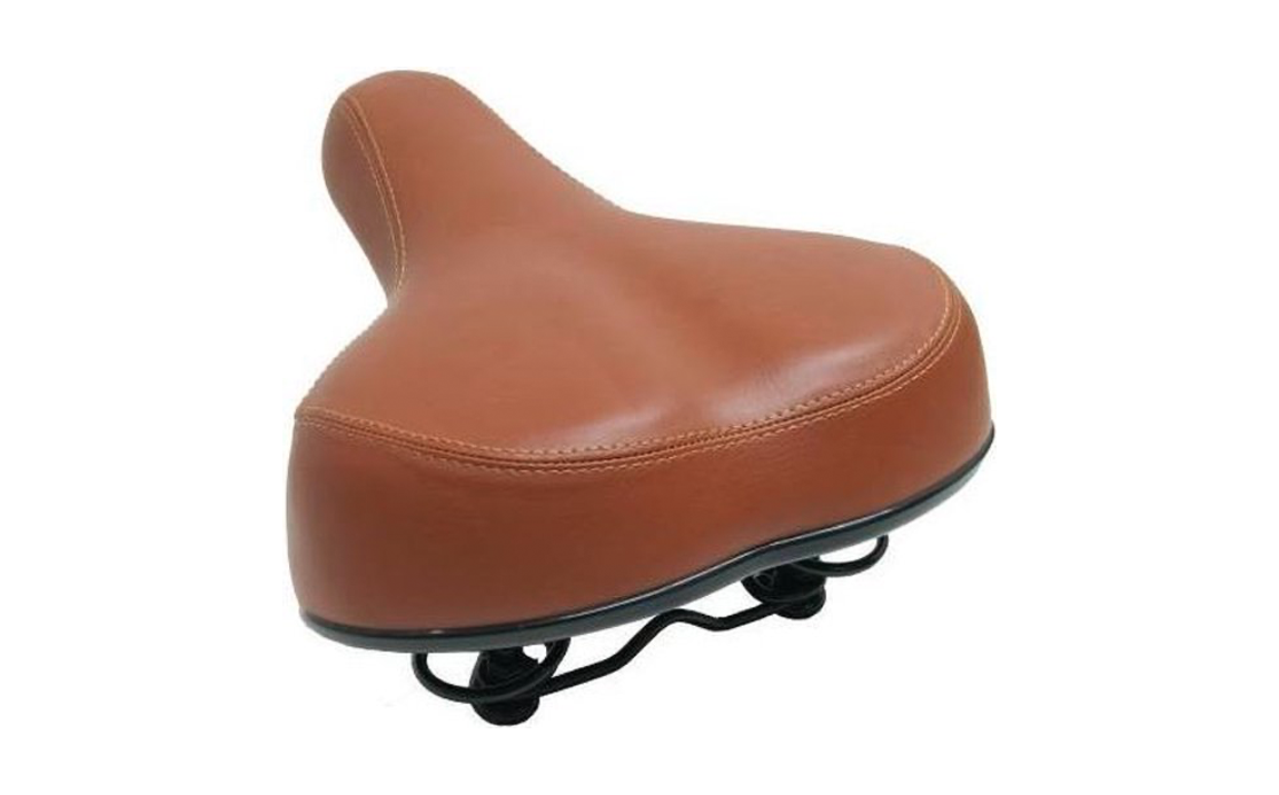 Benson comfort fietszadel bruin | Dealdonkey