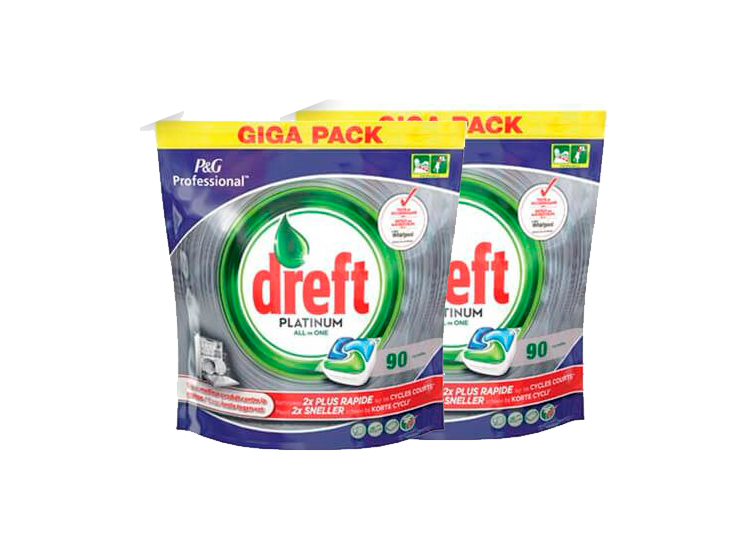 DealDonkey Dreft Platinum Regular Vaatwastabletten - 180 Stuks aanbieding DealDonkey Dreft Platinum Regular Vaatwastabletten - 180 Stuks aanbieding