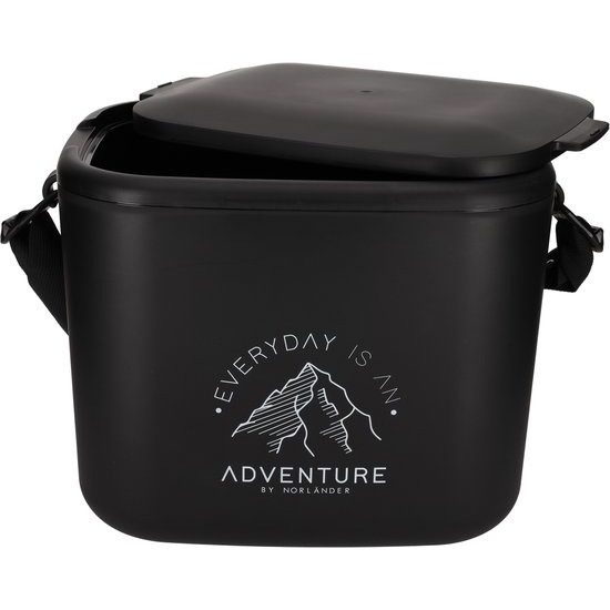 NORLÄNDER Koelbox Adventure - 36 x 28 x 28 cm - Zwart - 14L