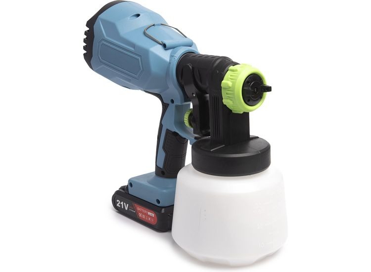 QLT Verfspuit op Accu voor Watergedragen en Oplosmiddelhoudende Verf