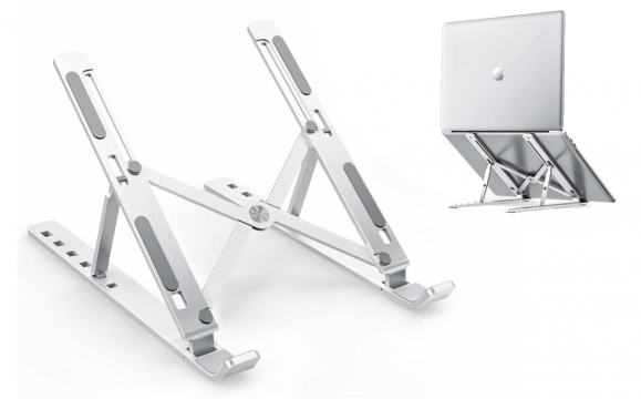 DealDonkey Universele Verstelbare en Opvouwbare Laptop Standaard aanbieding DealDonkey Universele Verstelbare en Opvouwbare Laptop Standaard aanbieding