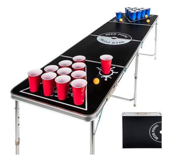 Afbeelding van Opvouwbare en Draagbare Bierpong Tafel - Beer pong table