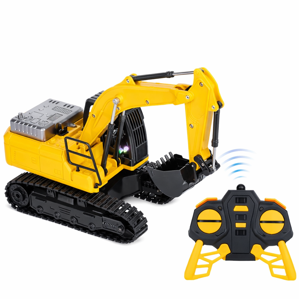 Hi RC Graafmachine - Met Afstandsbediening & Lichtfunctie - Oplaadbaar via USB