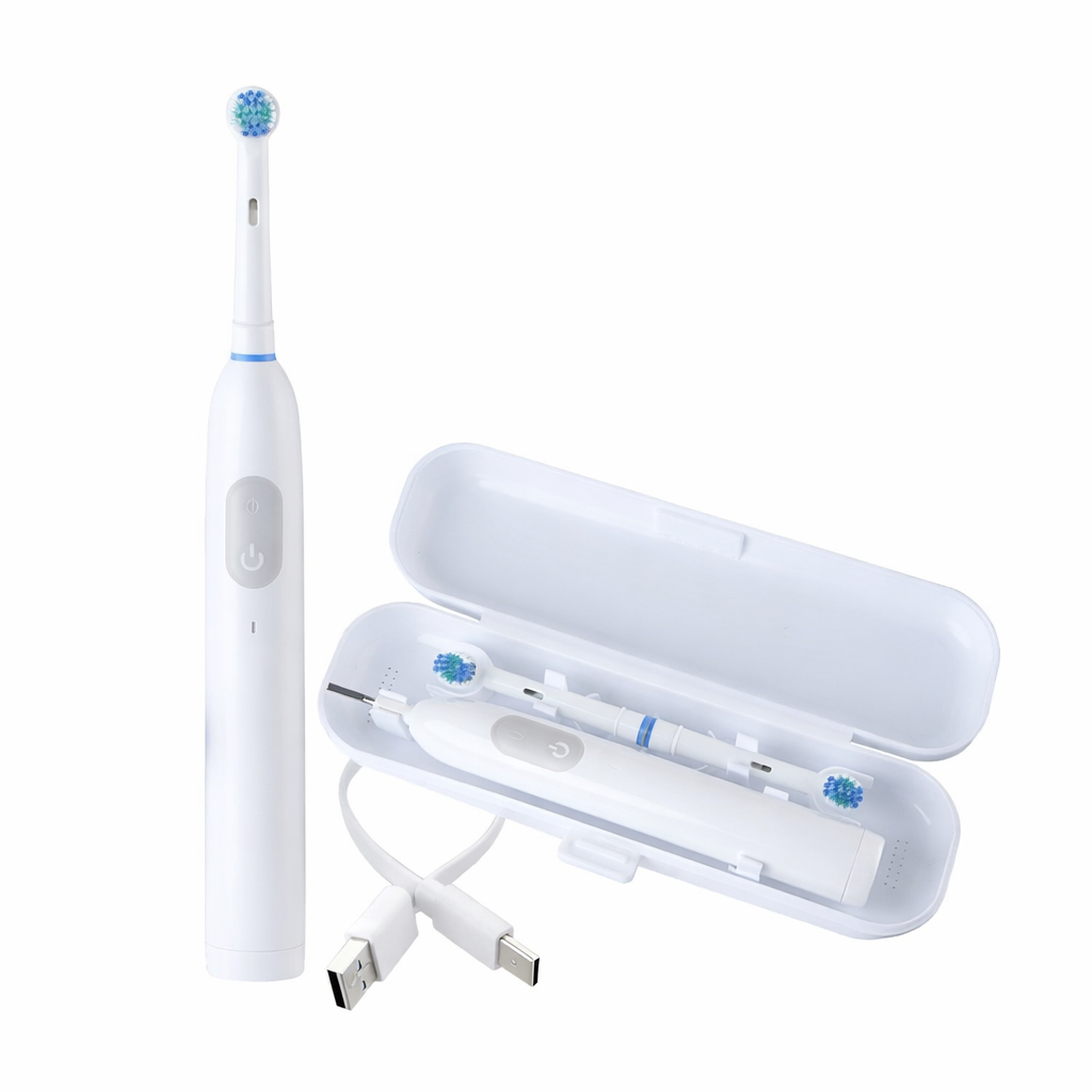 Nexxt Elektrische Tandenborstel - 3 Standen - Oplaadbaar via USB-C - Met Reisetui