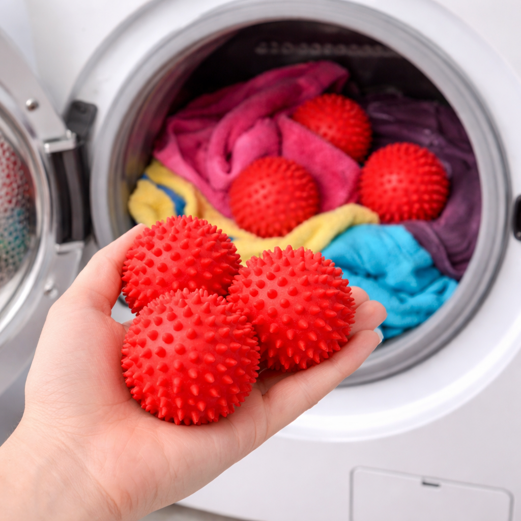 Deal Donkey - 4 Niceey Wasdrogerballen - Droogballen Voor Wasmachine