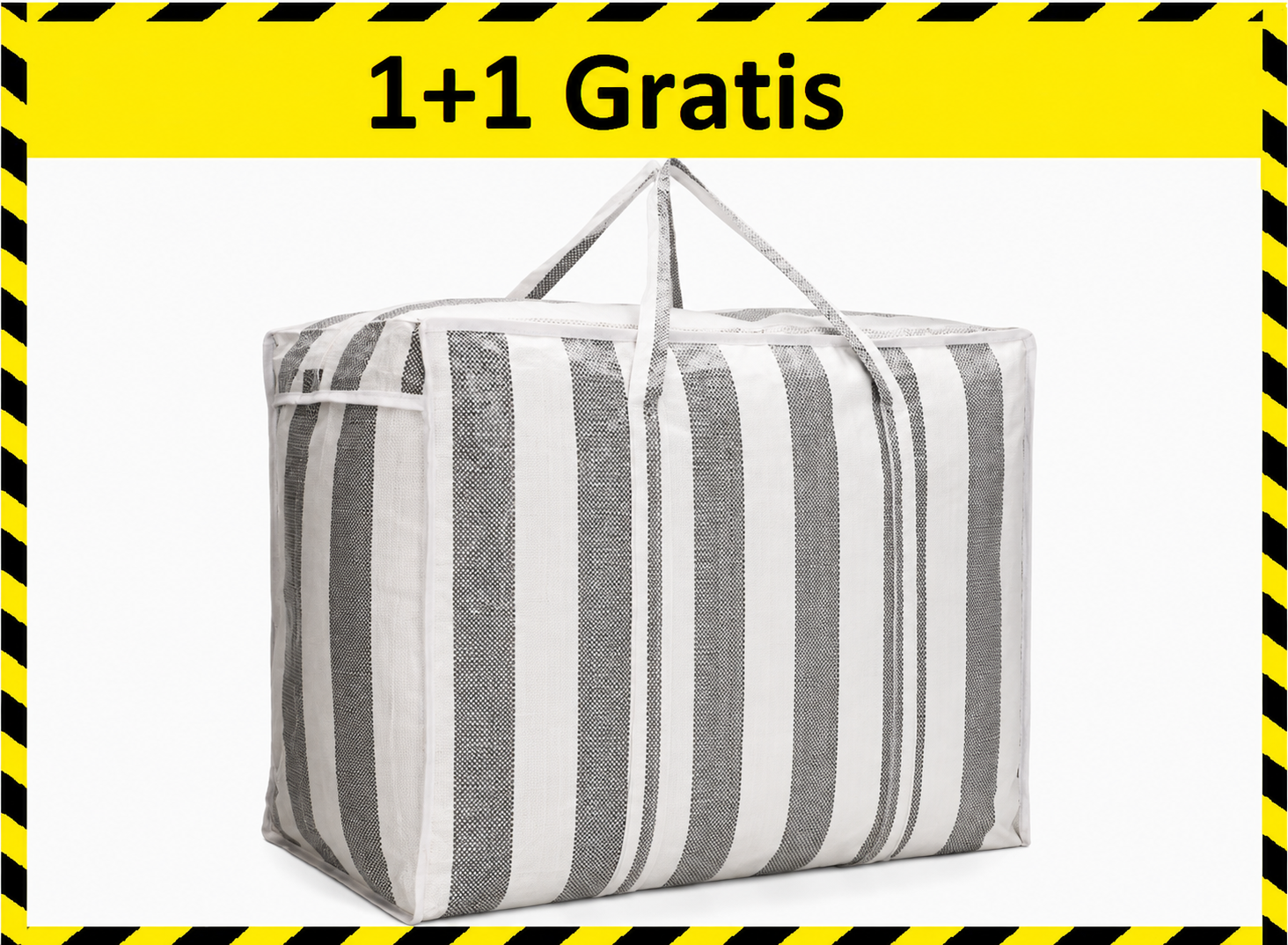 Deal Donkey - Boodschappentas 83,5 L - Shopper Met Rits - Verstevigde Bodem - 1+1 Gratis Deal Donkey - Boodschappentas 83,5 L - Shopper Met Rits - Verstevigde Bodem - 1+1 Gratis