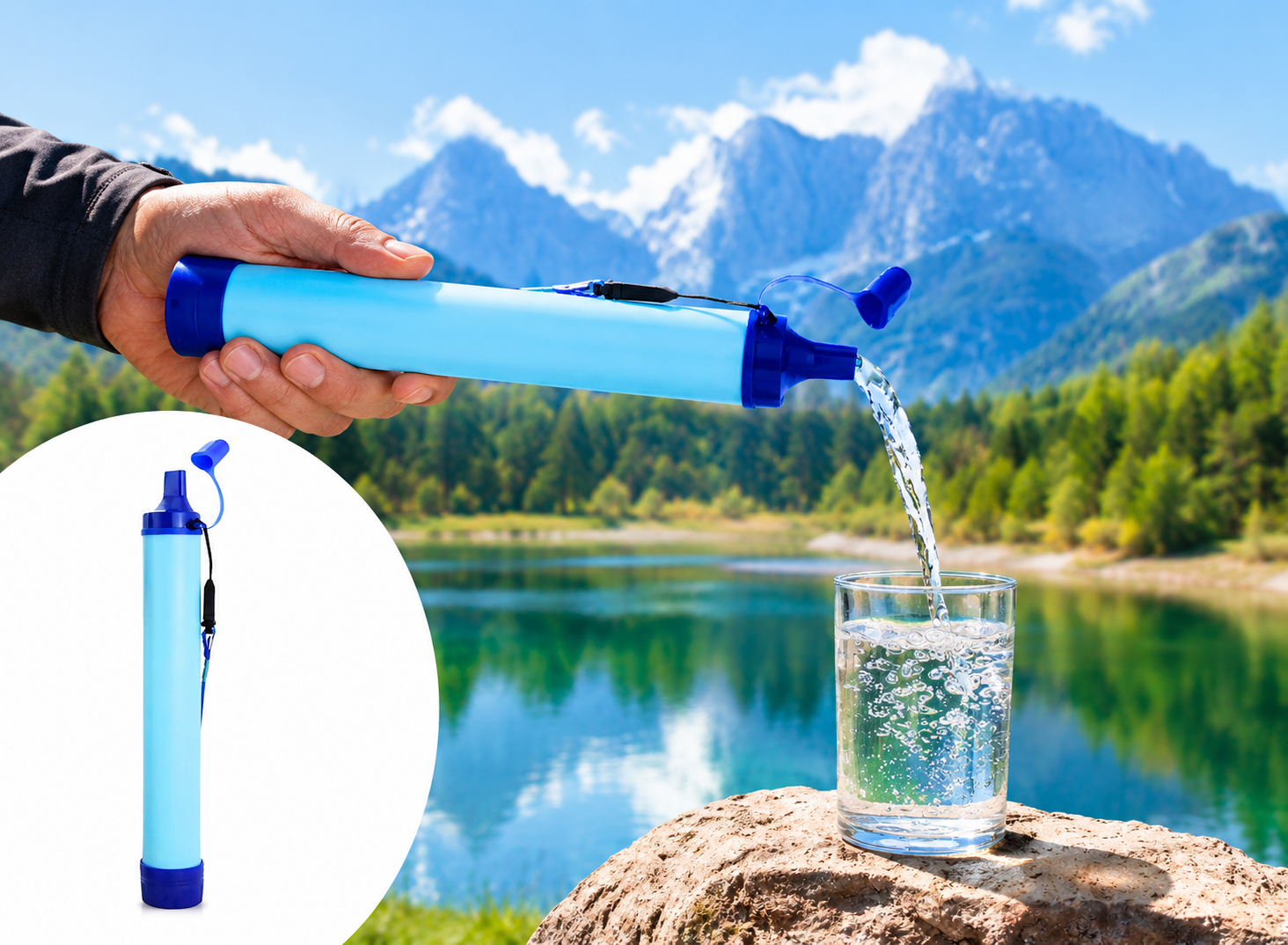 Nexxt Waterfilter Outdoor Drinkfilter - Waterzuiveringsapparaat
