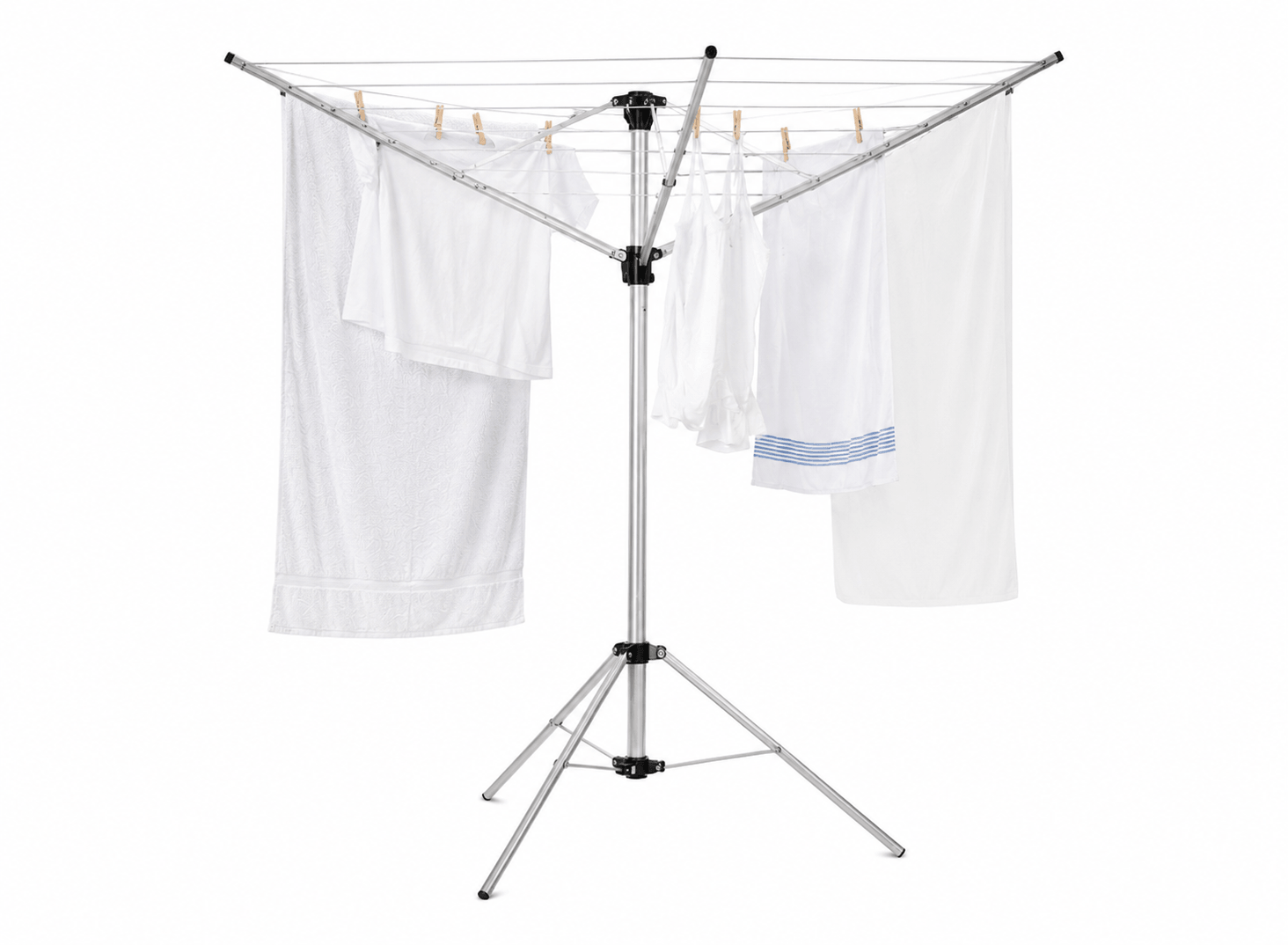 Nexxt Droogrek Inklapbaar en Draaibaar- 16 meter drooglengte - 121 x 105 x 140 cm