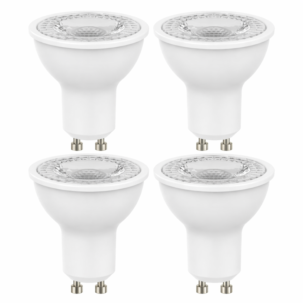 4 Prolight LED Spots - 4.5W - 345 lumen - warm wit - GU10 afbeelding