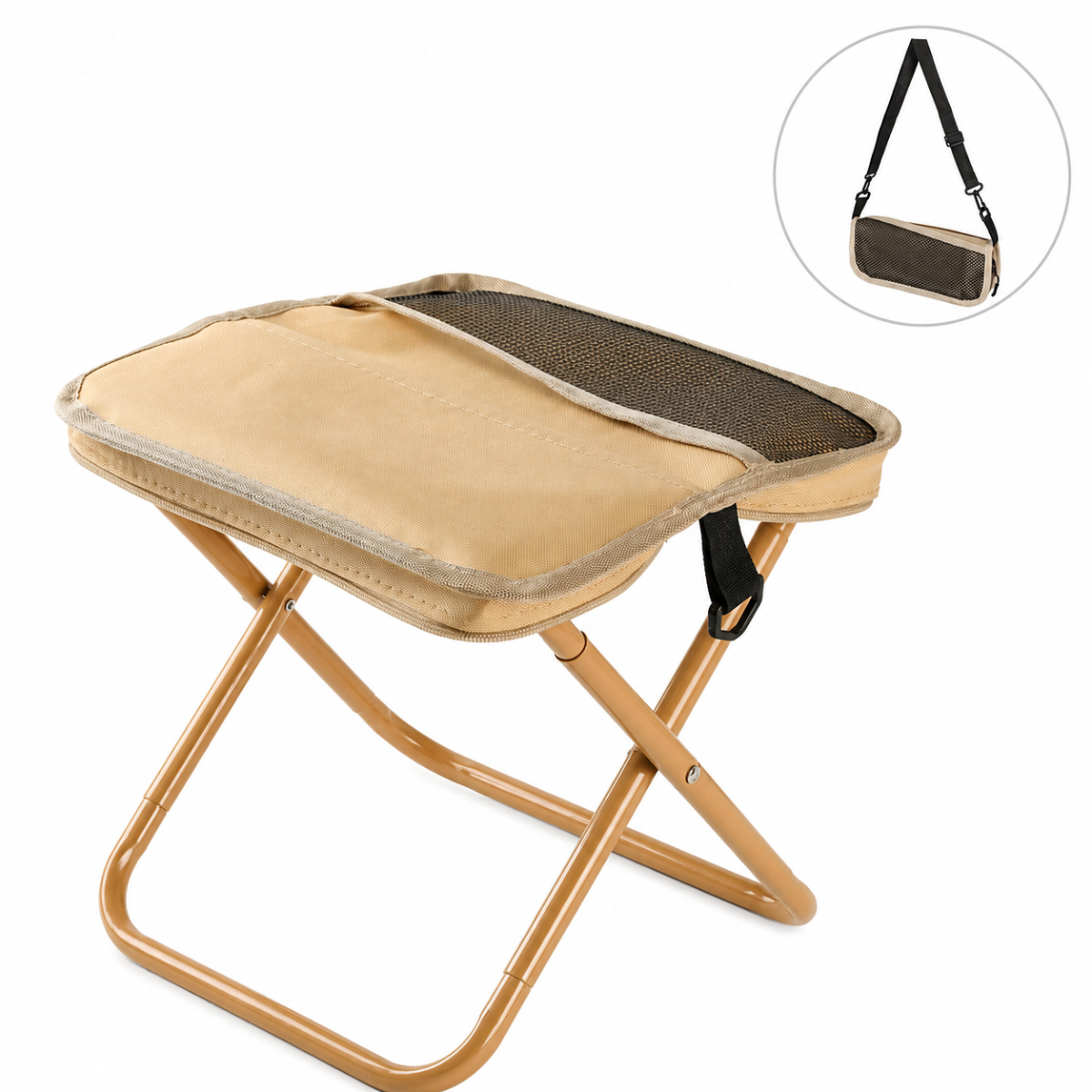 Norländer Stoel Tas Opvouwbaar 2-in-1 - Beige