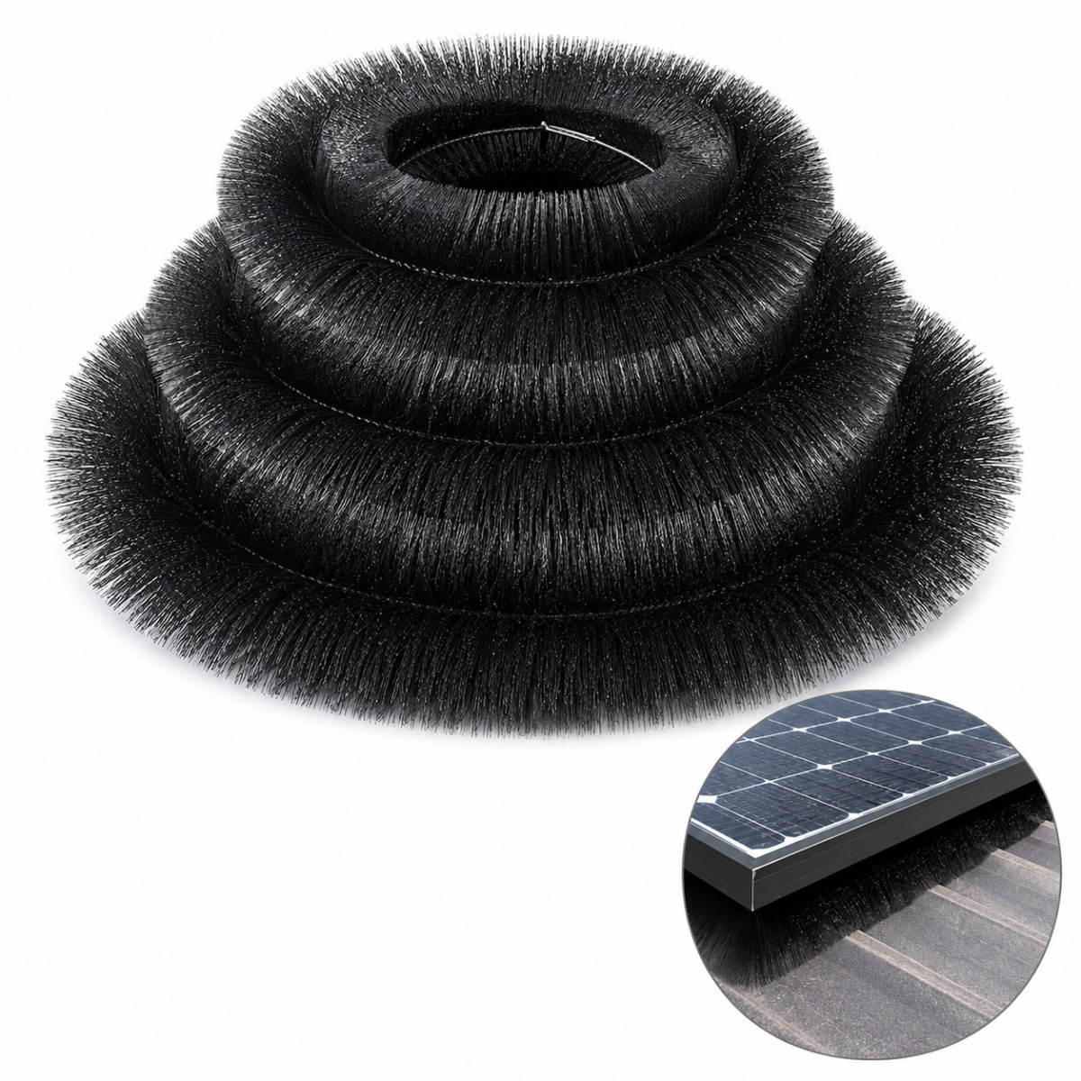 Kinzo Bird Blocker - 4 meter - ø12 cm - Vogelwering voor zonnepanelen