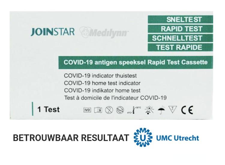 Corona Sneltest - COVID-19 speeksel sneltest