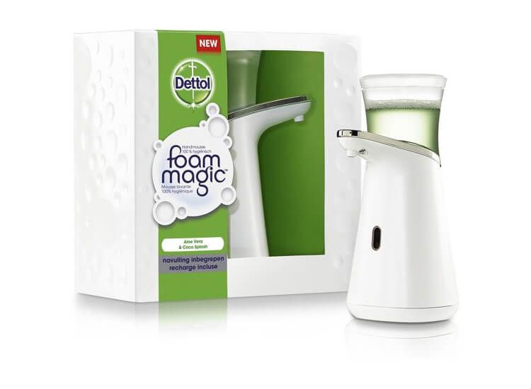 Dettol Foam Magic Automatische Zeepdispenser Starter Aloe Vera Navulling 200ml Dealdonkey