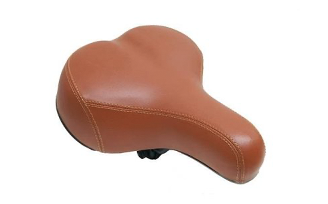 Benson comfort fietszadel bruin | Dealdonkey