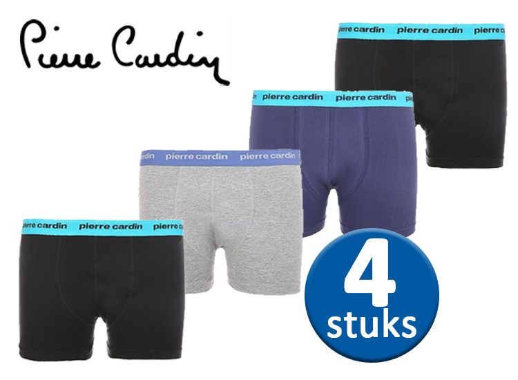 4-pack Pierre Cardin Herenboxers | Dealdonkey