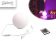 Deluxa RGB Led bol - Ronde tafellamp instelbaar in alle kleuren