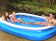 FlinQ Opblaaszwembad XL - 262cm x 175cm - Oplaasbaar zwembad - 778L