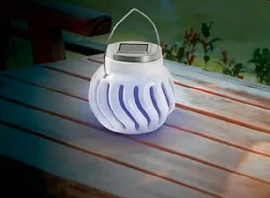 Ideaworks Anti-Insectenlamp - Zonne-energie - Wit