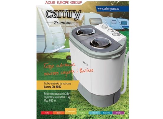 Camry mini Wasmachine met Centrifuge (2e Kans Product)